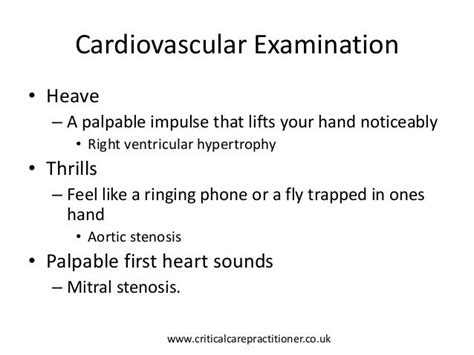 thrill vs heave cardiac.